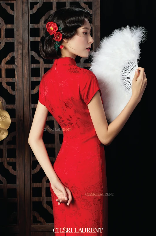 Váy lụa Tây Thi - Đỏ